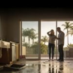 orange county ca soaked floor damage palm trees couple